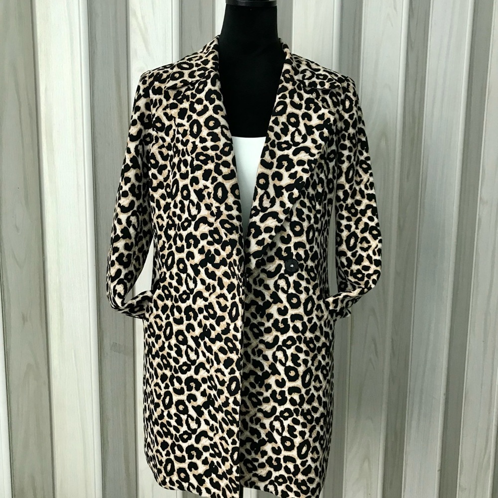 Lucy Paris Animal Print Jacket